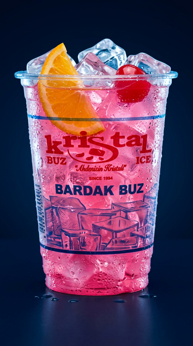 Kristal Buz ile Kokteyl