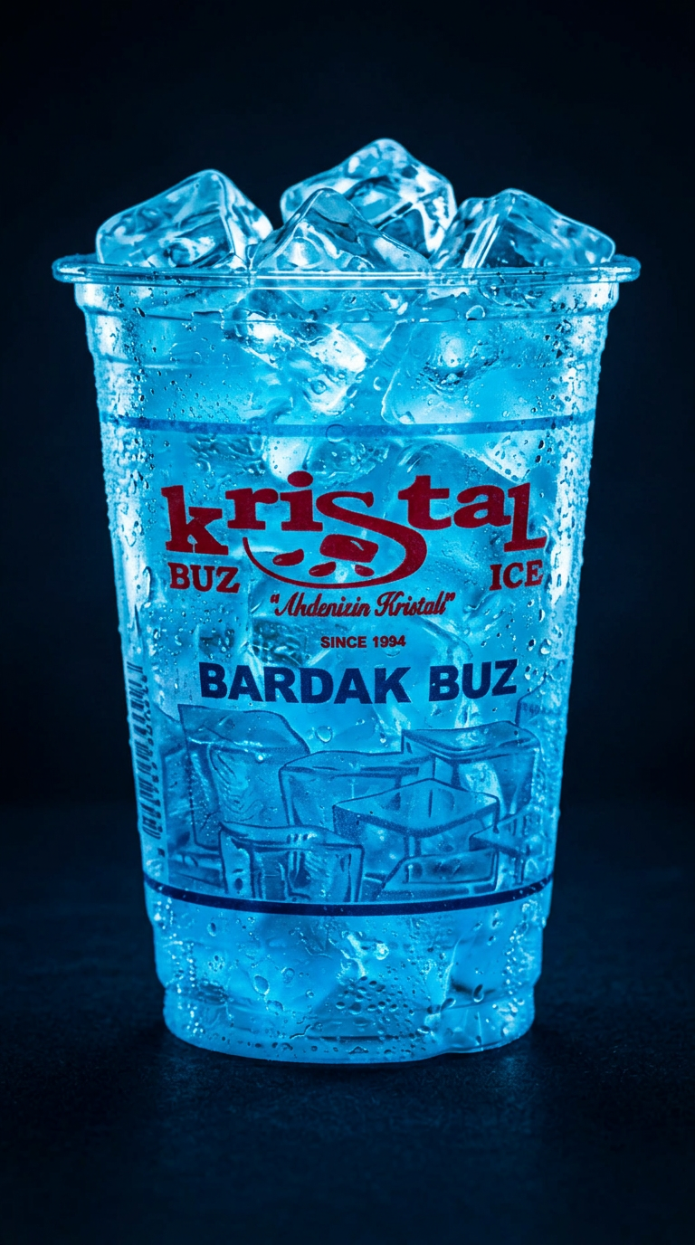 Kristal Buz ile Enerji İçeceği