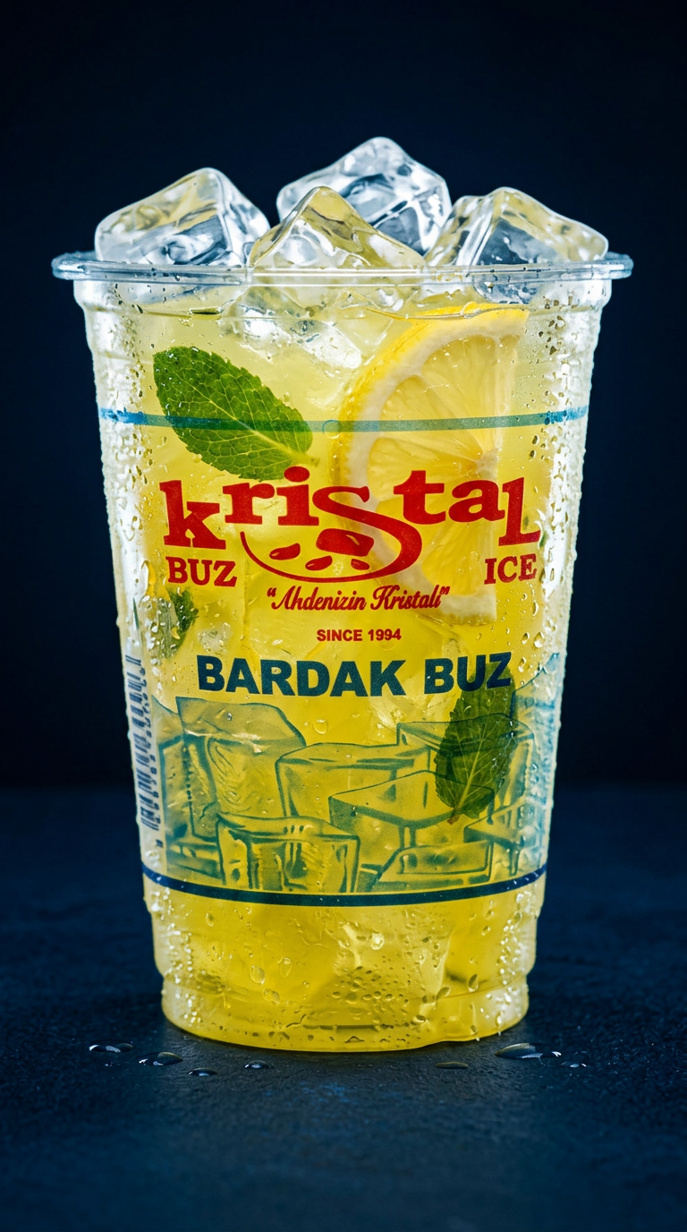 Kristal Buz ile Limonata
